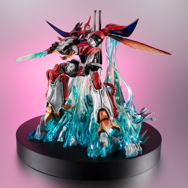 Real Posing Robots Figure Billbine - Aura Battler Dunbine By MegaHouse