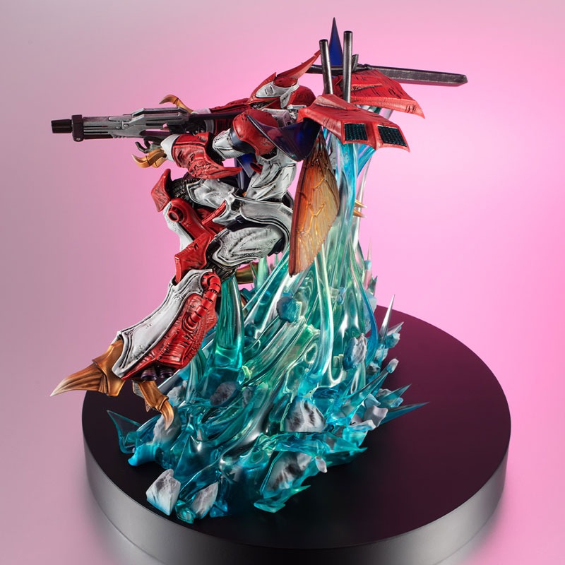 Real Posing Robots Figure Billbine - Aura Battler Dunbine By MegaHouse