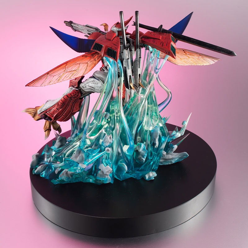 Real Posing Robots Figure Billbine - Aura Battler Dunbine By MegaHouse