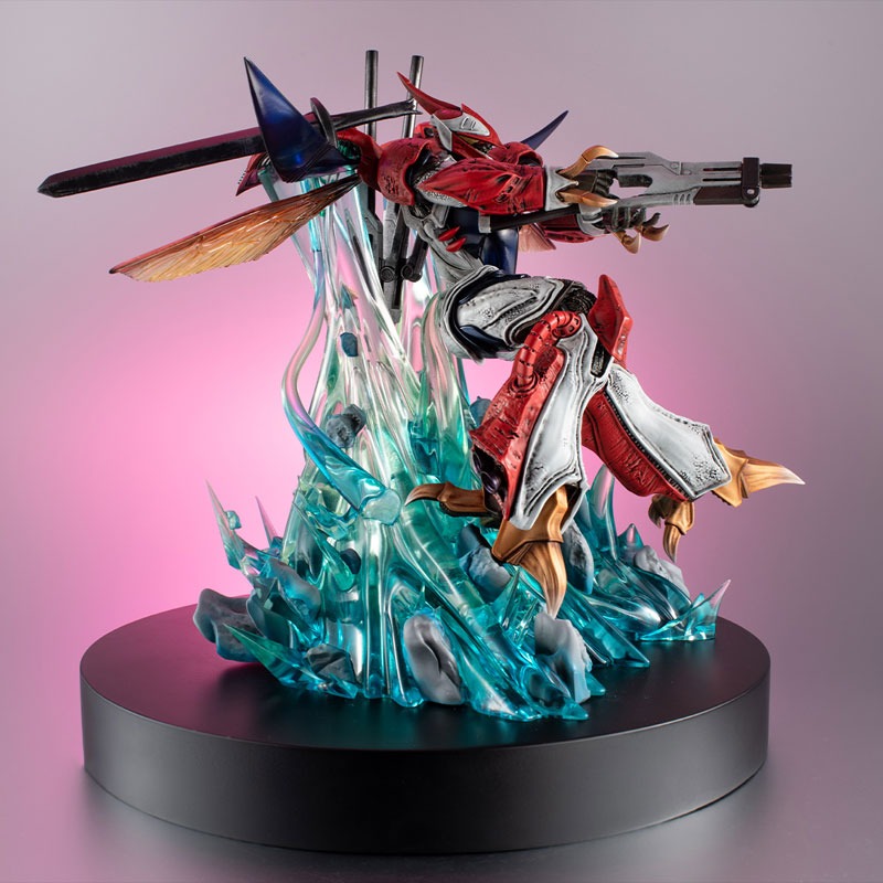 Real Posing Robots Figure Billbine - Aura Battler Dunbine By MegaHouse