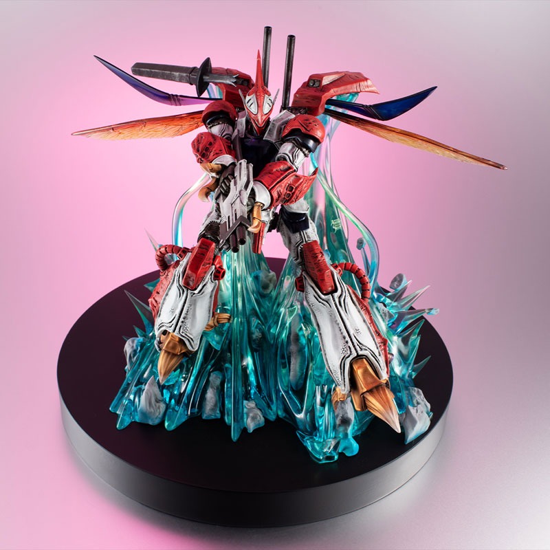 Real Posing Robots Figure Billbine - Aura Battler Dunbine By MegaHouse