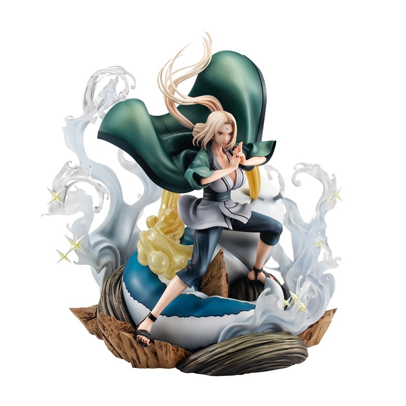 Naruto Gals DX Figure Tsunade with Katsuyu - Ver.3 Naruto Shippuden By MegaHouse