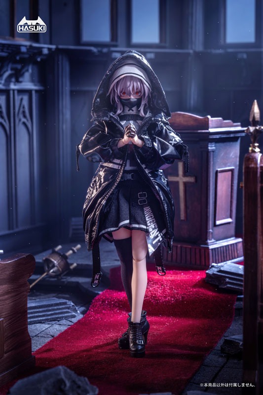 Action Figure 1/12 PA009 Pocket Art Series Succubus Nun Frieda By HASUKI