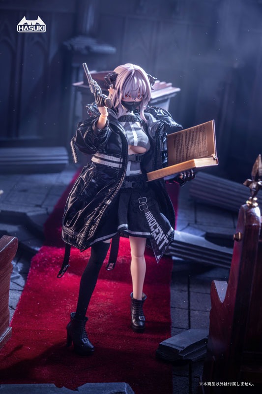 Action Figure 1/12 PA009 Pocket Art Series Succubus Nun Frieda By HASUKI