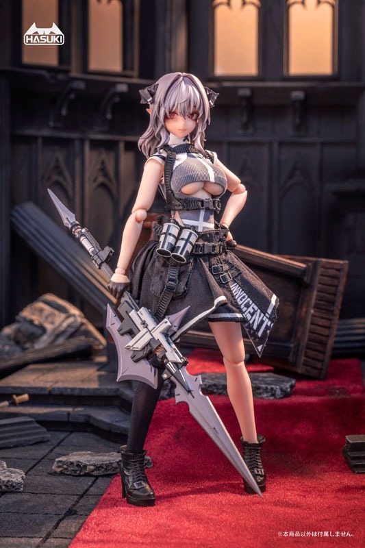 Action Figure 1/12 PA009 Pocket Art Series Succubus Nun Frieda By HASUKI