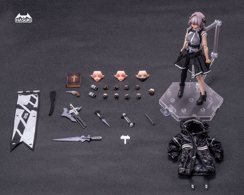 Action Figure 1/12 PA009 Pocket Art Series Succubus Nun Frieda By HASUKI