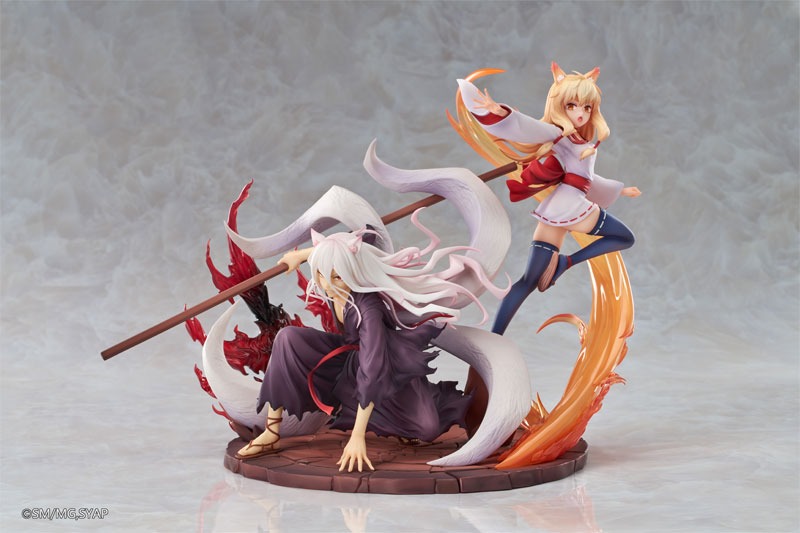 [Set of 2] [With Bonus] Scaled Figure 1/7 Youko Tama & Yamato Jinka - Sengoku Youko By ABC Animation