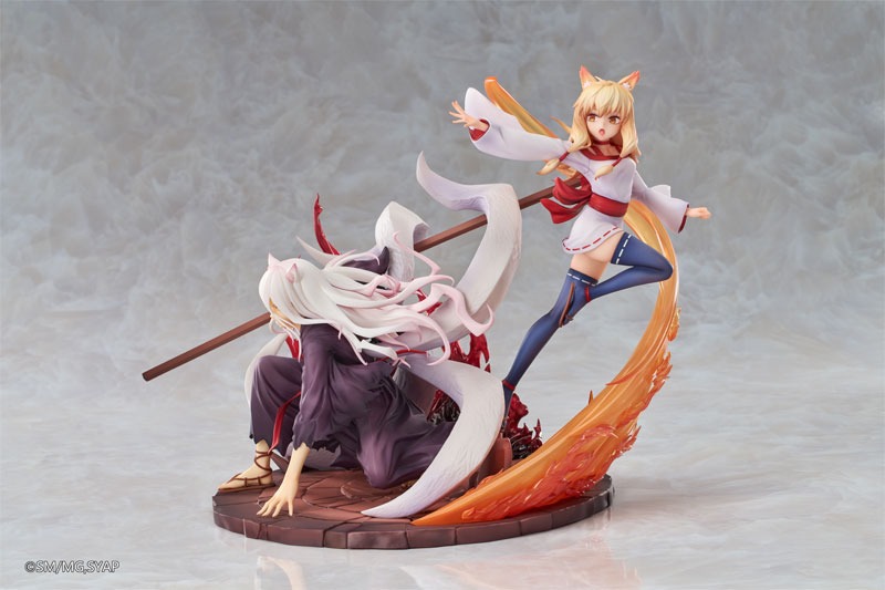 [Set of 2] [With Bonus] Scaled Figure 1/7 Youko Tama & Yamato Jinka - Sengoku Youko By ABC Animation