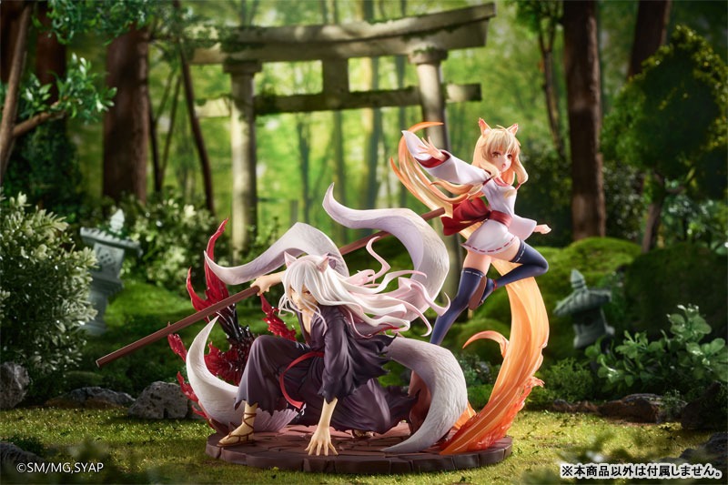 [Set of 2] [With Bonus] Scaled Figure 1/7 Youko Tama & Yamato Jinka - Sengoku Youko By ABC Animation