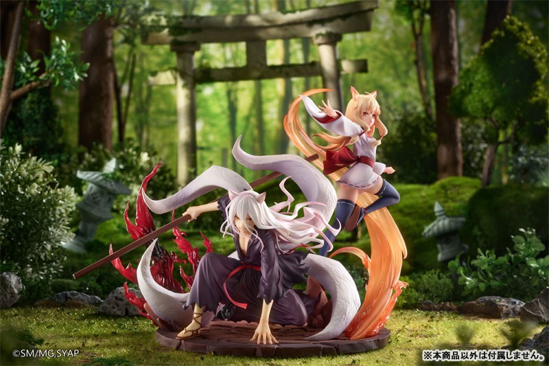 [Set of 2] [With Bonus] Scaled Figure 1/7 Youko Tama & Yamato Jinka - Sengoku Youko By ABC Animation