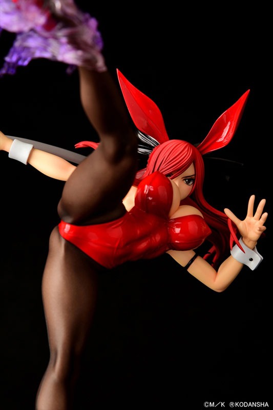 Scaled Figure 1/6 Erza Scarlet - High Kick Crimson Bunny Ver. Fairy Tail By OrcaToys