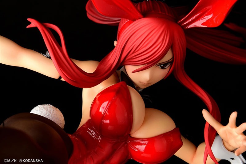 Scaled Figure 1/6 Erza Scarlet - High Kick Crimson Bunny Ver. Fairy Tail By OrcaToys