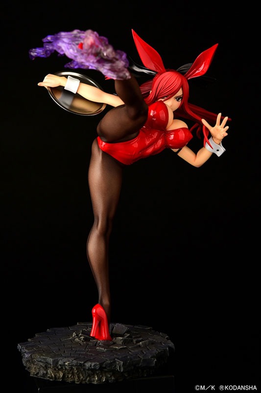 Scaled Figure 1/6 Erza Scarlet - High Kick Crimson Bunny Ver. Fairy Tail By OrcaToys