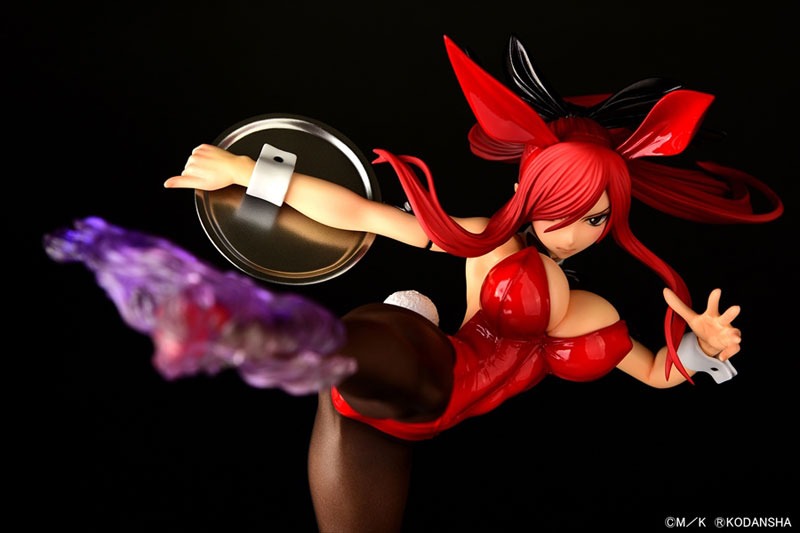 Scaled Figure 1/6 Erza Scarlet - High Kick Crimson Bunny Ver. Fairy Tail By OrcaToys