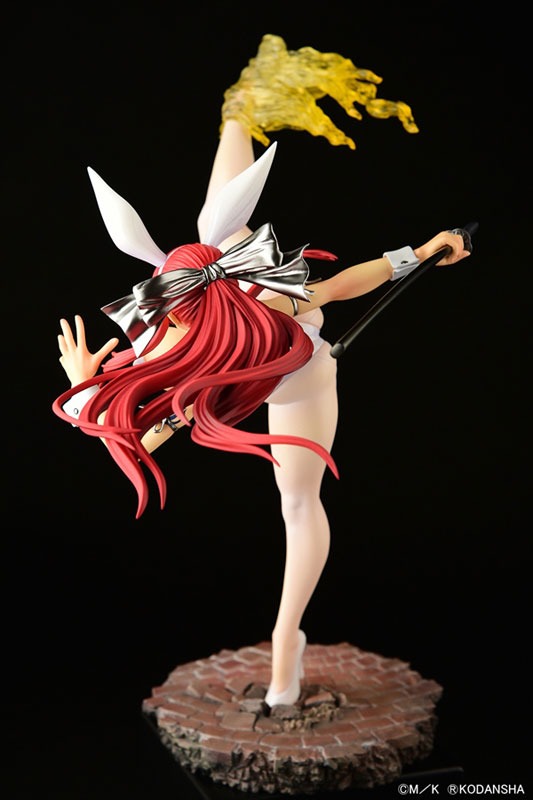 Scaled Figure 1/6 Erza Scarlet - High Kick White Bunny Ver. Fairy Tail By OrcaToys