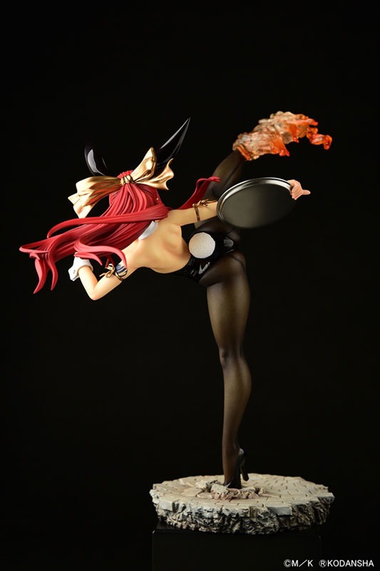 Scaled Figure 1/6 Erza Scarlet - High Kick Black Bunny Ver. Fairy Tail By OrcaToys