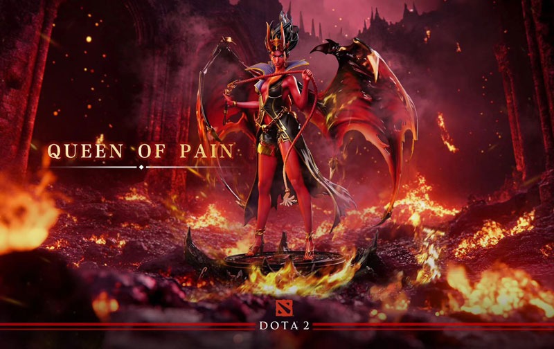 Scaled Figure 1/7 Queen of Pain Eminence of Ristul - DOTA 2 By Perfect World