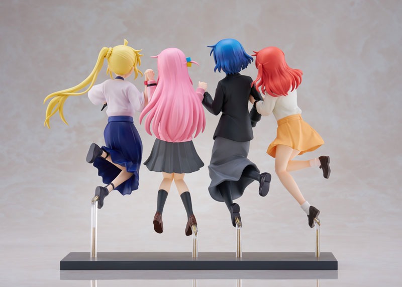 [Set of 4] Scaled Figure Non Scale Kessoku Band (Gotoh Hitori, Ikuyo Kita, Yamada Ryo, Ijichi Nijika) - Jumping Girls Ver. Bocchi the Rock! (20cm) By ANIPLEX+