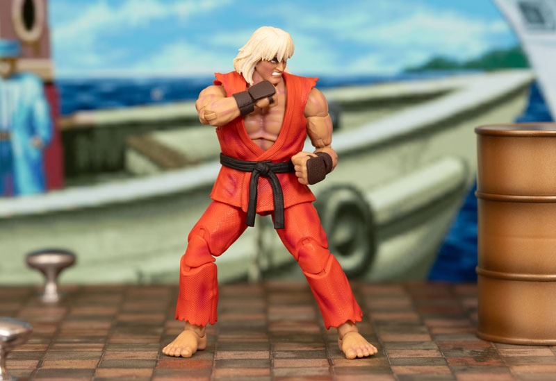 Action Figure 1/12 Sennousareta Ken / Violent Ken - Ultra Street Fighter II: The Final Challengers By Jada Toys