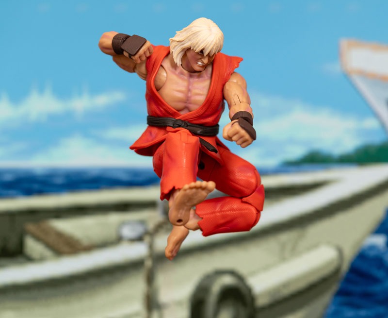 Action Figure 1/12 Sennousareta Ken / Violent Ken - Ultra Street Fighter II: The Final Challengers By Jada Toys