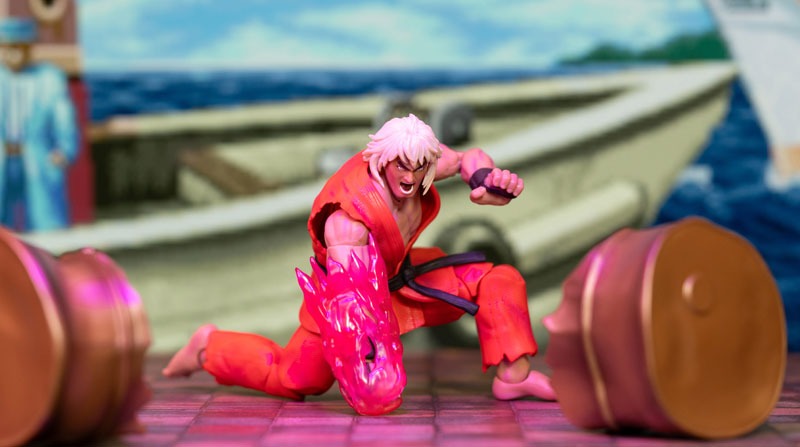 Action Figure 1/12 Sennousareta Ken / Violent Ken - Ultra Street Fighter II: The Final Challengers By Jada Toys