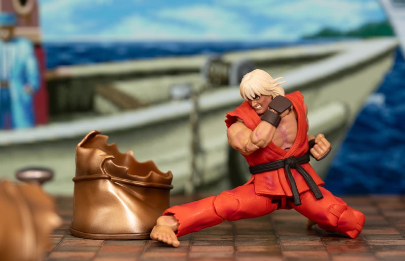 Action Figure 1/12 Sennousareta Ken / Violent Ken - Ultra Street Fighter II: The Final Challengers By Jada Toys