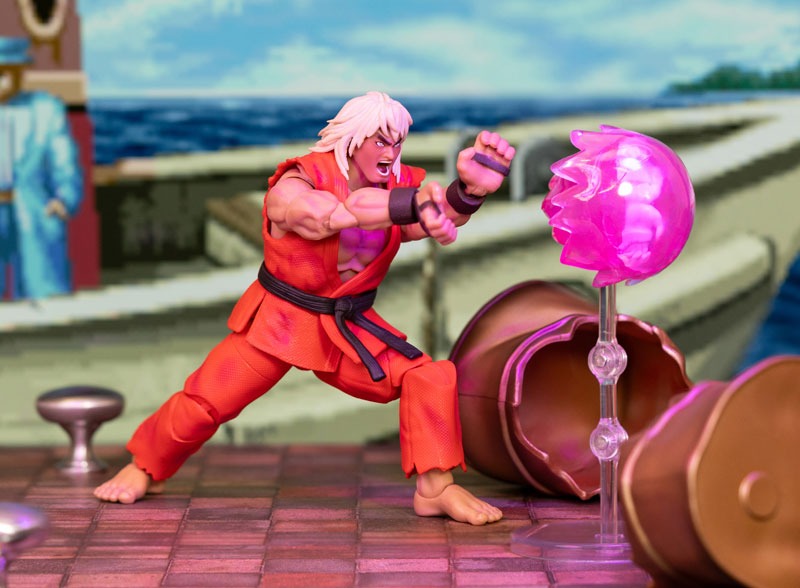 Action Figure 1/12 Sennousareta Ken / Violent Ken - Ultra Street Fighter II: The Final Challengers By Jada Toys
