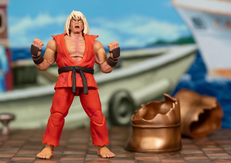 Action Figure 1/12 Sennousareta Ken / Violent Ken - Ultra Street Fighter II: The Final Challengers By Jada Toys