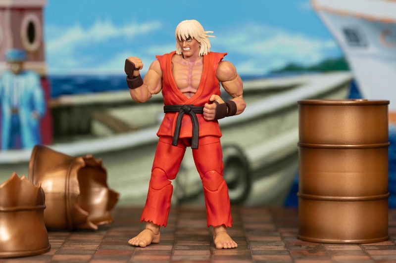Action Figure 1/12 Sennousareta Ken / Violent Ken - Ultra Street Fighter II: The Final Challengers By Jada Toys