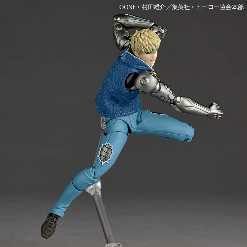 [With Bonus] Revoltech Amazing Yamaguchi Genos - One Punch Man By Kaiyodo