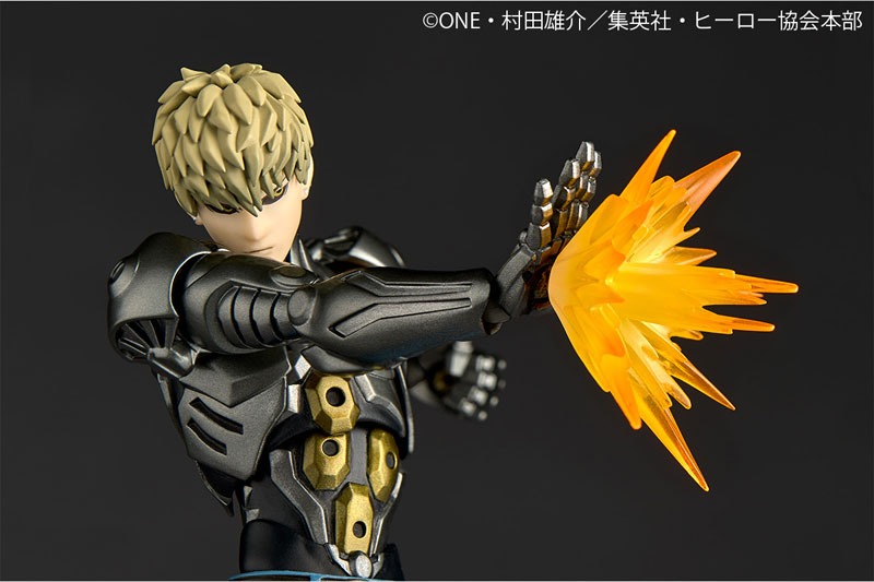 [With Bonus] Revoltech Amazing Yamaguchi Genos - One Punch Man By Kaiyodo