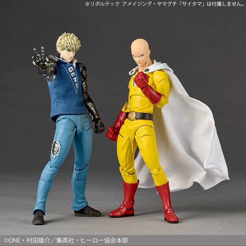 [With Bonus] Revoltech Amazing Yamaguchi Genos - One Punch Man By Kaiyodo
