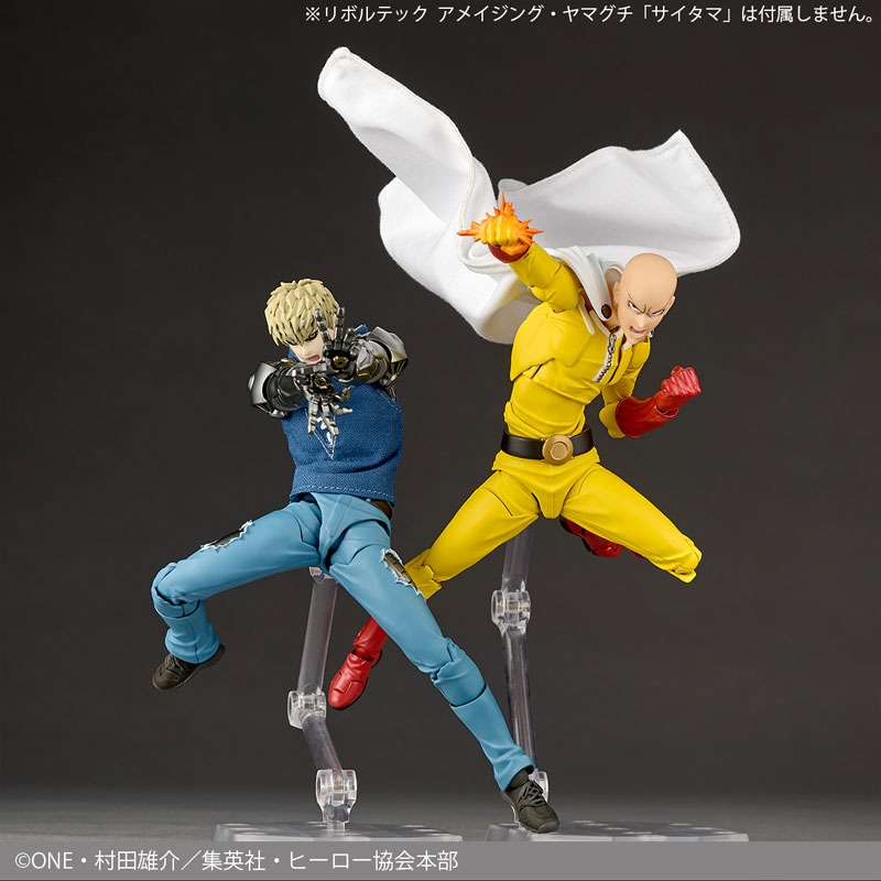 [With Bonus] Revoltech Amazing Yamaguchi Genos - One Punch Man By Kaiyodo