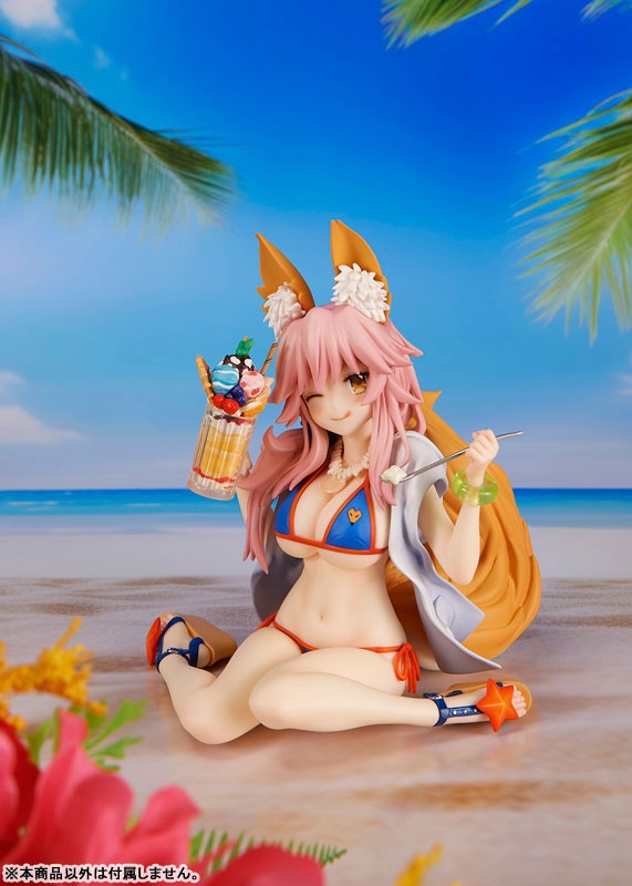 Non-Scale Figure Lancer Tamamo no Mae - Swimsuit Ver. Fate/Grand Order (16cm) By FLARE
