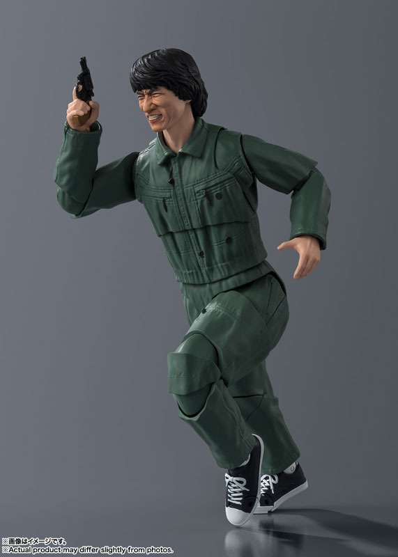 SHF S.H.Figuarts Jackie Chan Officer Chan Ka Kui - Police Story By Bandai Spirits