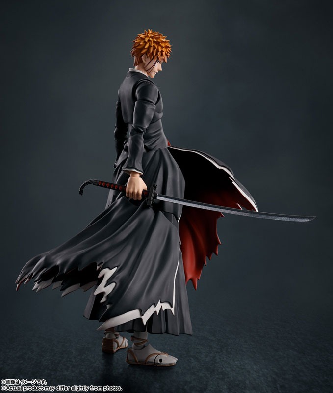 SHF S.H.Figuarts Kurosaki Ichigo - Getsuga Tensho Ver. BLEACH By Bandai Spirits