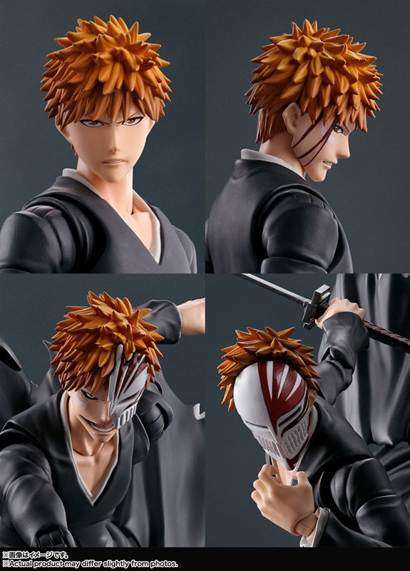 SHF S.H.Figuarts Kurosaki Ichigo - Getsuga Tensho Ver. BLEACH By Bandai Spirits