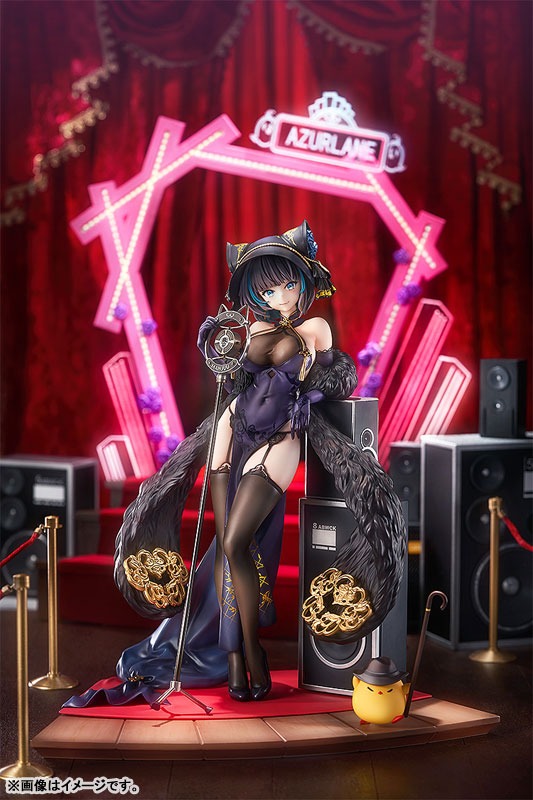 Scaled Figure 1/7 Cheshire - Cait Sith Crooner Ver. Azur Lane By Good Smile Arts Shanghai
