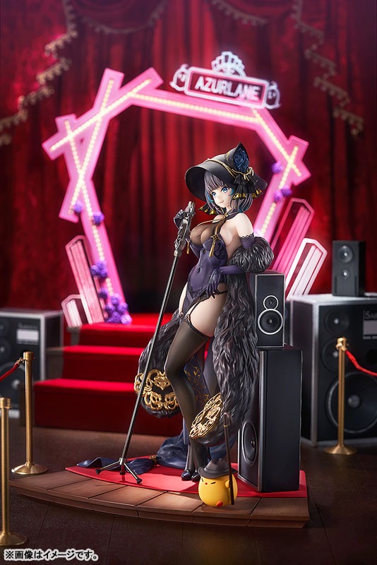 Scaled Figure 1/7 Cheshire - Cait Sith Crooner Ver. Azur Lane By Good Smile Arts Shanghai