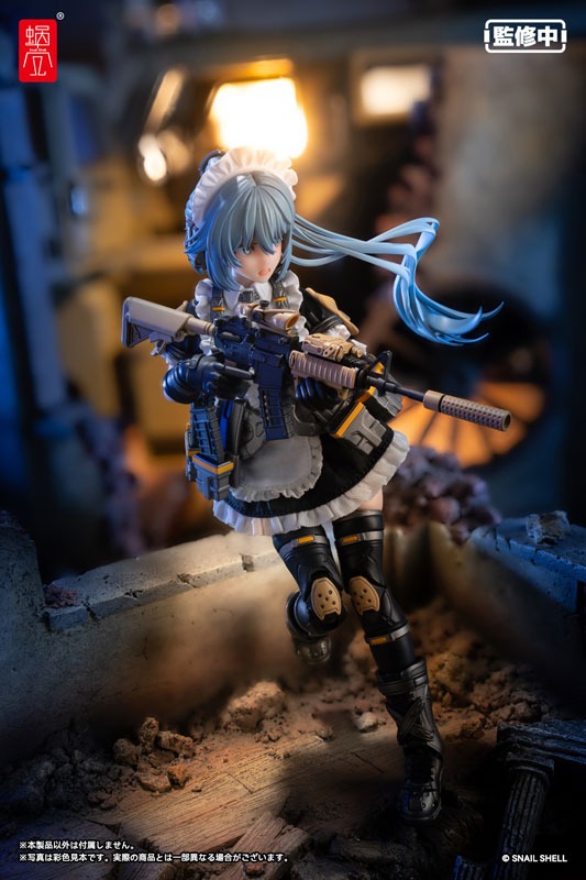 Snail Shell Action Figure 1/12 RA-02 Rapid Assault Tactical Maid Tokiwa Kazune - Illustration by Pinakes By Snail Shell