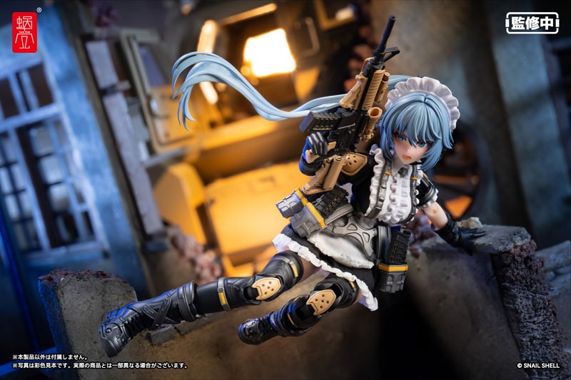 Snail Shell Action Figure 1/12 RA-02 Rapid Assault Tactical Maid Tokiwa Kazune - Illustration by Pinakes By Snail Shell