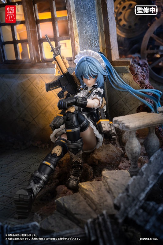 Snail Shell Action Figure 1/12 RA-02 Rapid Assault Tactical Maid Tokiwa Kazune - Illustration by Pinakes By Snail Shell
