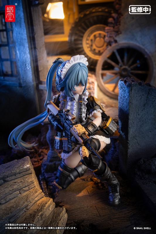 Snail Shell Action Figure 1/12 RA-02 Rapid Assault Tactical Maid Tokiwa Kazune - Illustration by Pinakes By Snail Shell