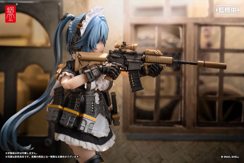 Snail Shell Action Figure 1/12 RA-02 Rapid Assault Tactical Maid Tokiwa Kazune - Illustration by Pinakes By Snail Shell
