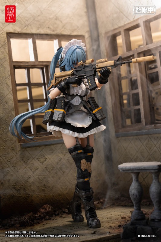 Snail Shell Action Figure 1/12 RA-02 Rapid Assault Tactical Maid Tokiwa Kazune - Illustration by Pinakes By Snail Shell