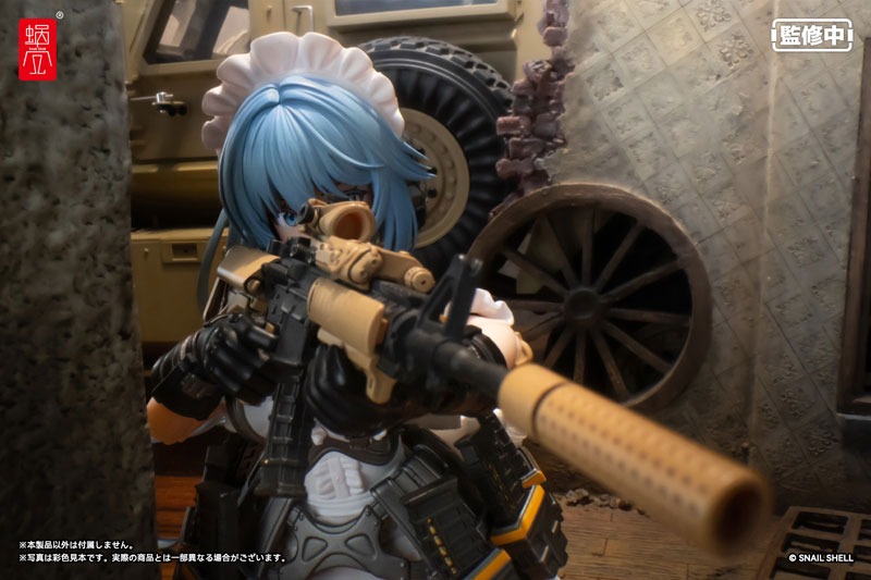 Snail Shell Action Figure 1/12 RA-02 Rapid Assault Tactical Maid Tokiwa Kazune - Illustration by Pinakes By Snail Shell