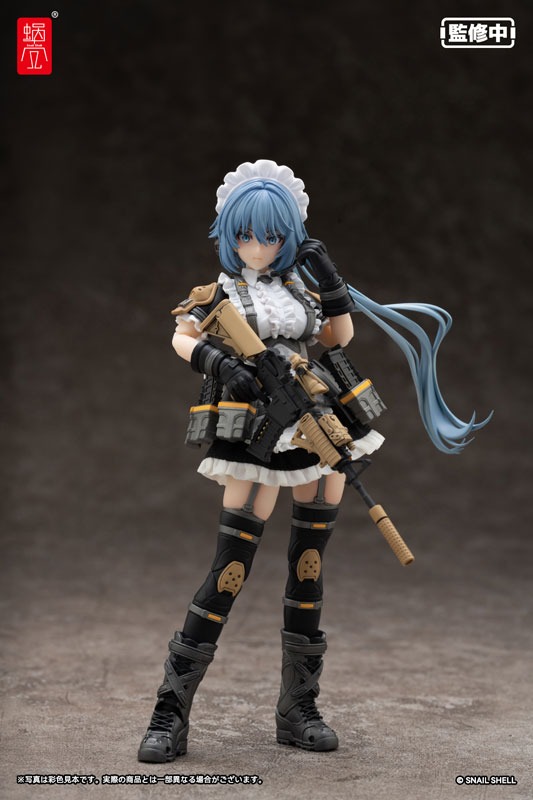 Snail Shell Action Figure 1/12 RA-02 Rapid Assault Tactical Maid Tokiwa Kazune - Illustration by Pinakes By Snail Shell
