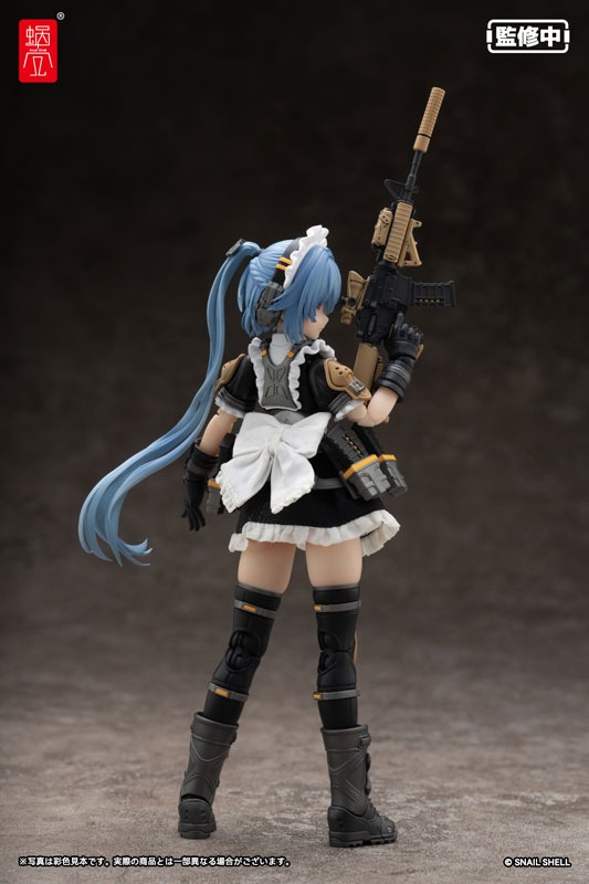 Snail Shell Action Figure 1/12 RA-02 Rapid Assault Tactical Maid Tokiwa Kazune - Illustration by Pinakes By Snail Shell