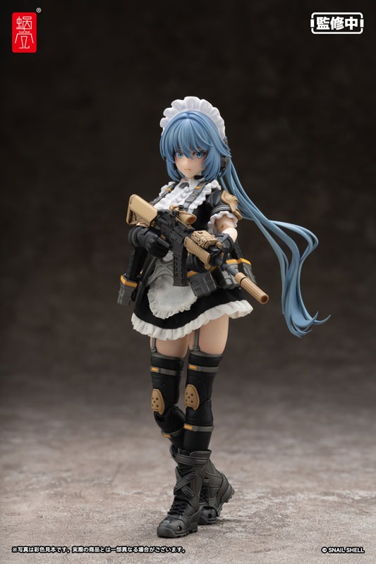 Snail Shell Action Figure 1/12 RA-02 Rapid Assault Tactical Maid Tokiwa Kazune - Illustration by Pinakes By Snail Shell