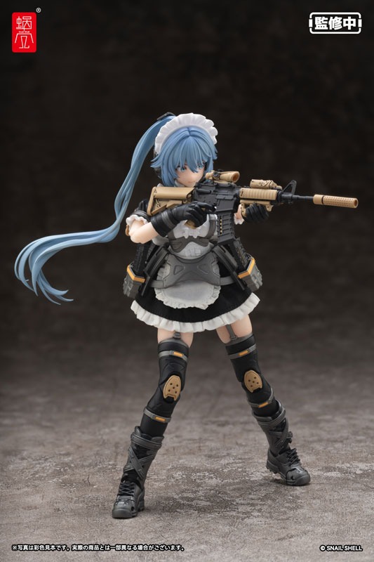 Snail Shell Action Figure 1/12 RA-02 Rapid Assault Tactical Maid Tokiwa Kazune - Illustration by Pinakes By Snail Shell